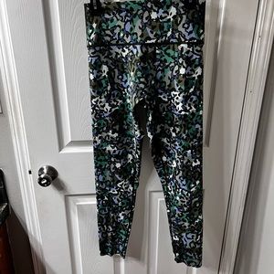 Aerie multi color cheetah print legging